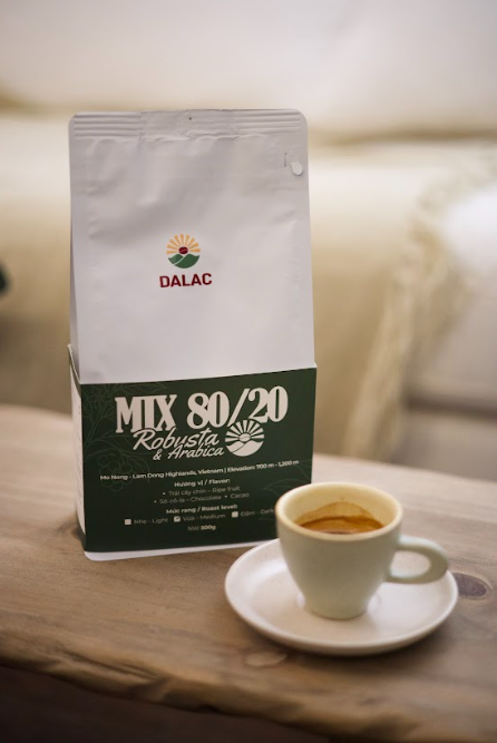 Packaging specifications and storage instructions for DALAC Mix 20/80