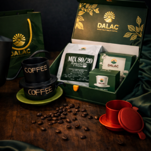 COMBO PREMIUM MIX 80/20 (80/20 coffee mix, coffee filter, coffee aroma sachet)